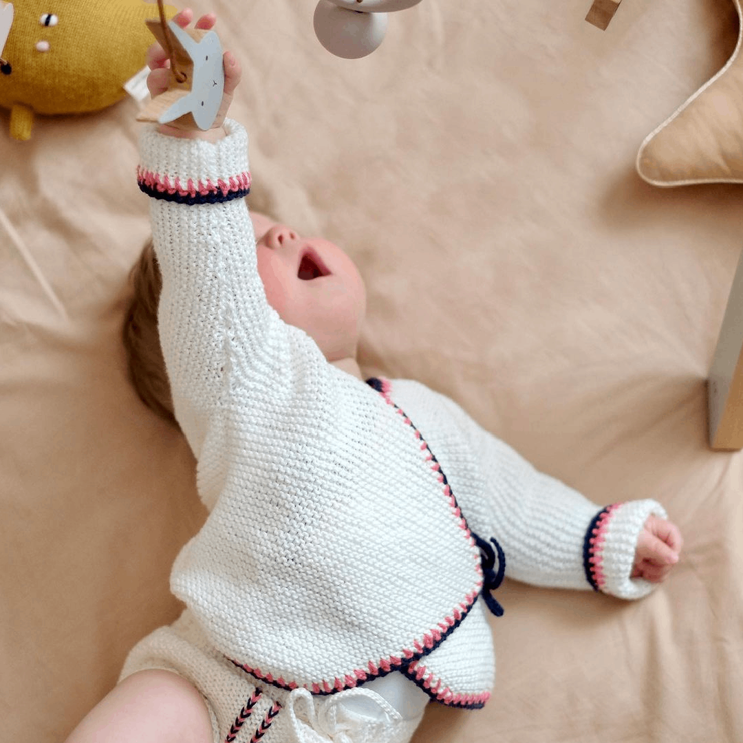 hand knit baby clothes