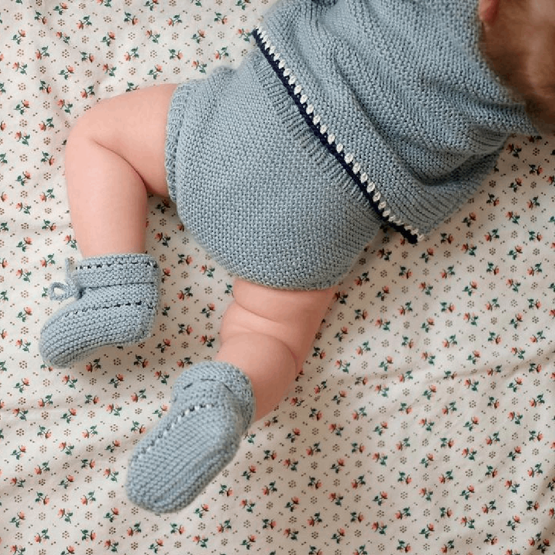 hand knit baby clothes