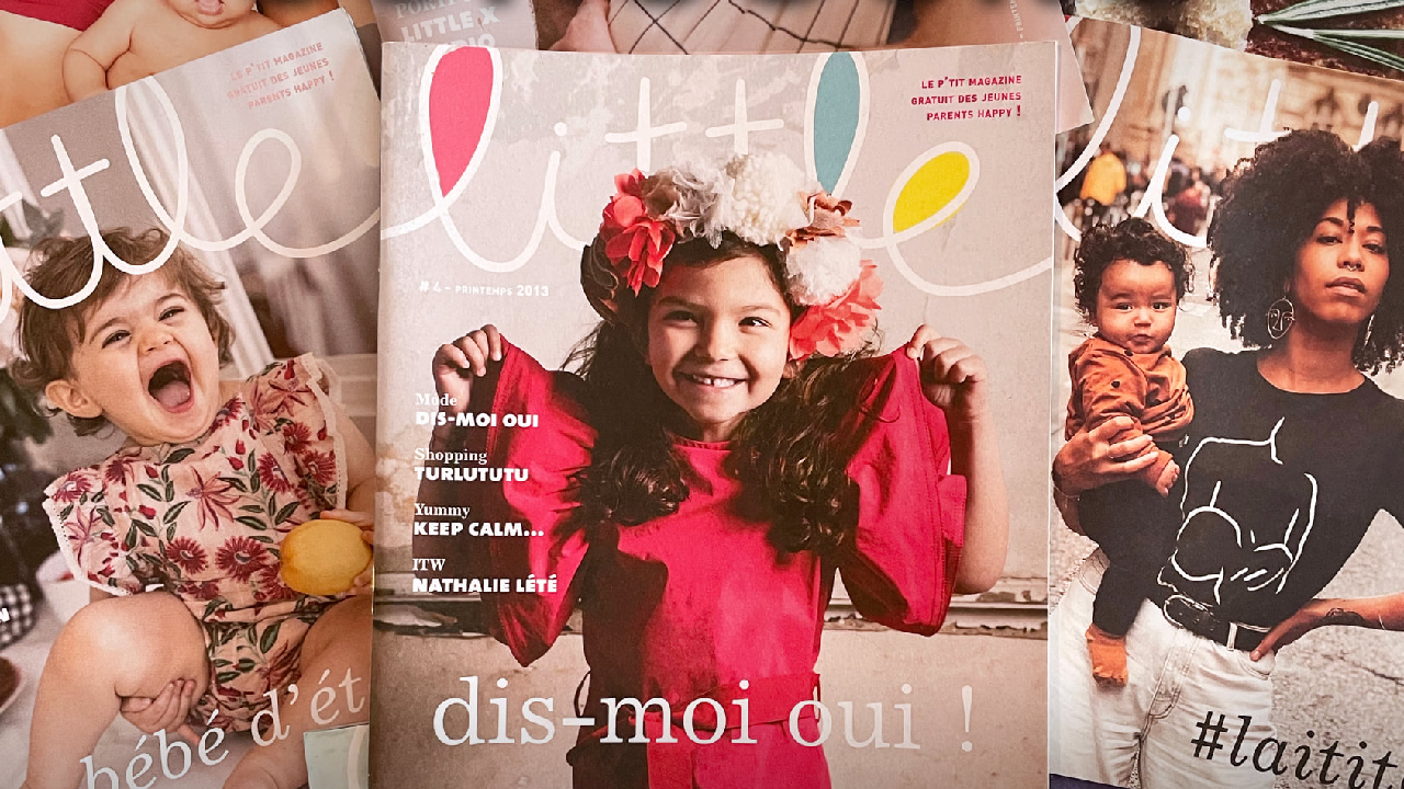 kid's fashion lifestyle magazine