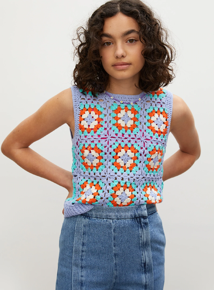 teen crochet shirt